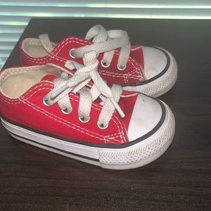 Red Toddler Converse